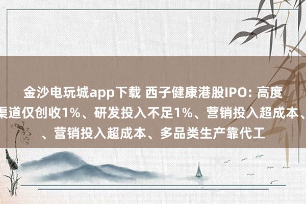 金沙电玩城app下载 西子健康港股IPO: 高度依赖抖音平台线下渠道仅创收1%、研发投入不足1%、营销投入超成本、多品类生产靠代工