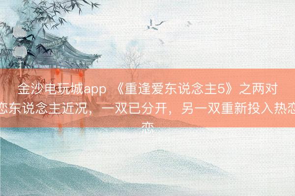 金沙电玩城app 《重逢爱东说念主5》之两对恋东说念主近况,一双已分开,另一双重新投入热恋